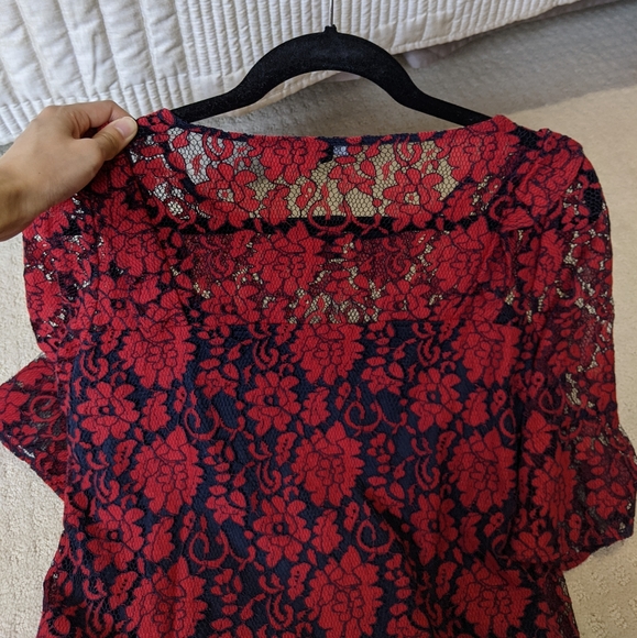 RW&Co. Lace sweater - Picture 2 of 5